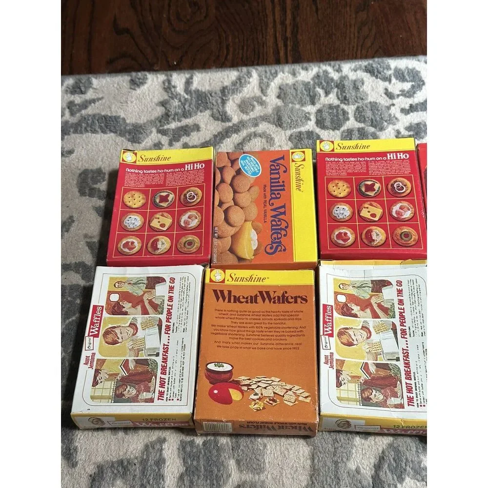 VTG Lot Of 15 Children's‎ Play  Kitchen Grocery Food Playset- *Fair*
